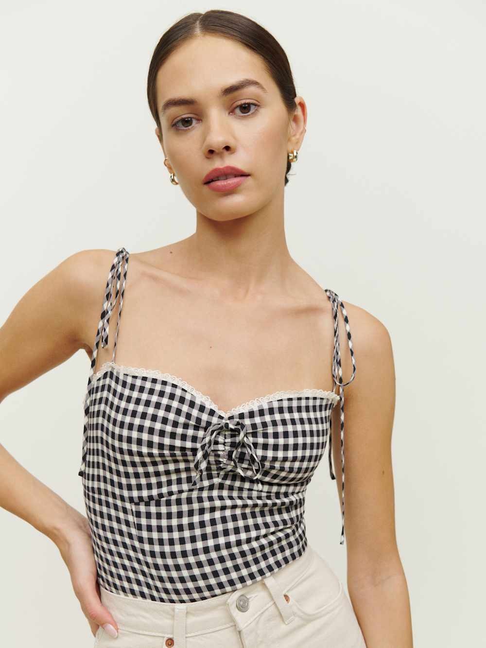 Reformation Larry Top